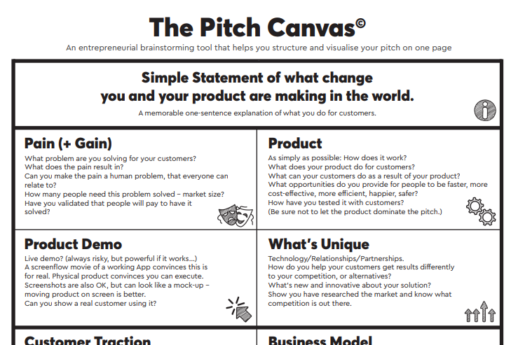 The Pitch Canvas